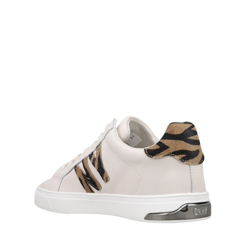 DKNY JEANS-Γυναικεία sneakers DKNY K2381058 ABENI εκρού