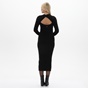 GAUDI-Γυναικείο μακρύ πλεκτό φόρεμα GAUDI GFS.2W1.030.007 μαύρο