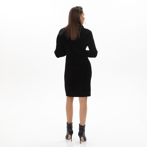 GAUDI-Γυναικείο πλεκτό mini φόρεμα GAUDI GJC.2W1.030.009 μαύρο
