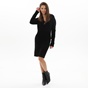 GAUDI-Γυναικείο πλεκτό mini φόρεμα GAUDI GJC.2W1.030.009 μαύρο