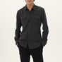 GAUDI-Ανδρικό πουκάμισο GAUDI GMC.2W1.041.010 μαύρο