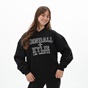 KENDALL+KYLIE-Γυναικεία φούτερ μπλούζα KENDALL+KYLIE KKW.2W0.016.009 PUFF LOGO OVERSIZED μαύρη