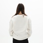 KENDALL+KYLIE-Γυναικεία φούτερ μπλούζα KENDALL+KYLIE KKW.2W0.016.009 PUFF LOGO OVERSIZED λευκή