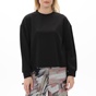 KENDALL+KYLIE-Γυναικεία loose φούτερ μπλούζα KENDALL+KYLIE KKW.2W0.016.010 SHIRRED μαύρη