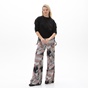 KENDALL+KYLIE-Γυναικεία loose φούτερ μπλούζα KENDALL+KYLIE KKW.2W0.016.010 SHIRRED μαύρη