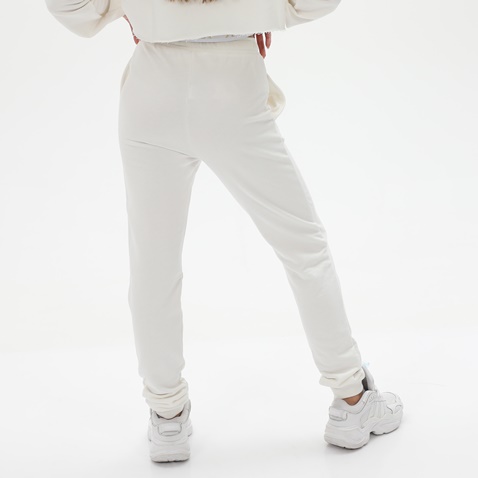 KENDALL+KYLIE-Γυναικείο παντελόνι φόρμας KENDALL+KYLIE KKW.2W0.017.001 BASIC λευκό