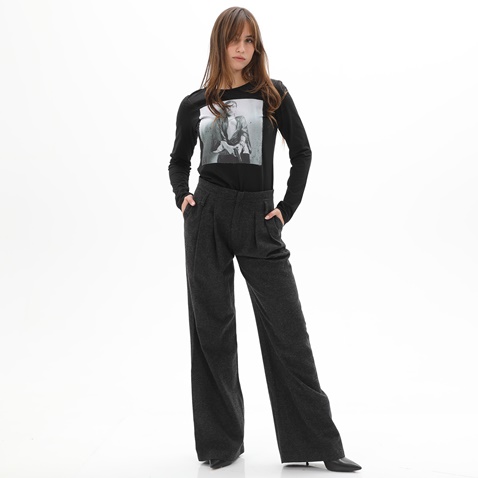 STAFF JEANS-Γυναικεία μπλούζα STAFF JEANS 63-015.042 FRIDA μαύρη