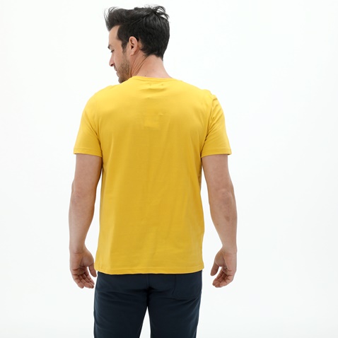 CATAMARAN SAILWEAR-Ανδρικό t-shirt CATAMARAN SAILWEAR  2331007 κίτρινο