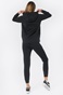 BODY ACTION-Γυναικείο παντελόνι φόρμας BODY ACTION 021244-01 μαύρο