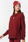 BODY ACTION-Γυναικεία φούτερ μπλούζα BODY ACTION 061220-01 κόκκινη
