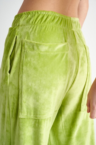 SUGARFREE-Γυναικείο βελουτέ παντελόνι φόρμας SUGARFREE 23811186 πράσινο