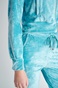 SUGARFREE-Γυναικεία κοντή βελουτέ ζακέτα SUGARFREE 23813016 τυρκουάζ