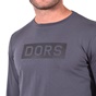 DORS-Ανδρική μακρυμάνικη μπούζα DORS 1133012.C03 γκρι