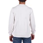 DORS-Ανδρική πλεκτή μπλούζα DORS 1233001.C01 λευκή