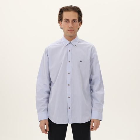 DORS-Ανδρικό πουκάμισο DORS 1034101.C04 γαλάζιο