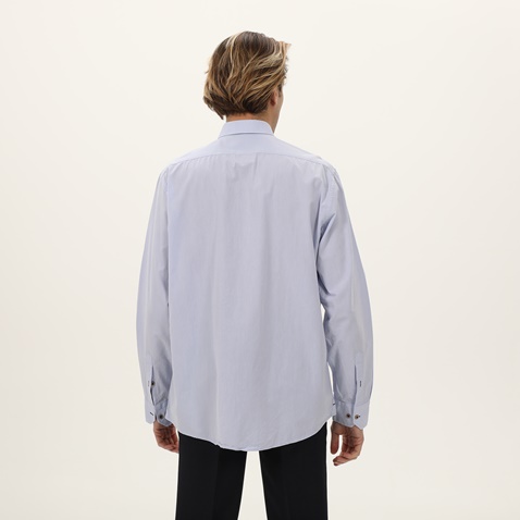 DORS-Ανδρικό πουκάμισο DORS 1034101.C04 γαλάζιο