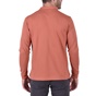 DORS-Ανδρική polo μπλούζα DORS 1133001.C02 πορτοκαλί