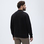 DIRTY LAUNDRY-Ανδρική φούτερ μπλούζα DIRTY LAUNDRY DLMC03W22 Relaxed Fit μαύρη