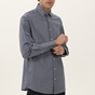 MARTIN & CO-Ανδρικό πουκάμισο MARTIN & CO 223-52-1610 COMFORT FIT γκρι