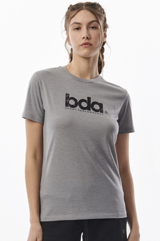 BODY ACTION-Γυναικείο t-shirt BODY ACTION 051315-01 γκρι