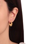 JEWELTUDE-Γυναικεία ασημένια σκουλαρίκια JEWELTUDE17083 επίχρυσα