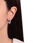 JEWELTUDE-Γυναικεία ασημένια σκουλαρίκια JEWELTUDE 17084 επιπλατινωμένα