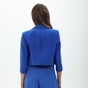 ATTRATTIVO-Γυναικείο cropped σακάκι ATTRATTIVO 9917114C μπλε
