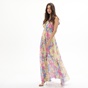 ATTRATTIVO-Γυναικείο μακρύ φόρεμα ATTRATTIVO 9916252 πολύχρωμο