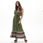 ATTRATTIVO-Γυναικείο μακρύ φόρεμα ATTRATTIVO 9916529 πράσινο grass