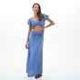 ATTRATTIVO-Γυναικεία maxi φούστα ATTRATTIVO 9916268 μπλε