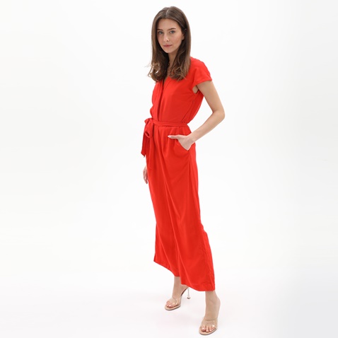 ATTRATTIVO-Γυναικεία ολόσωμη φόρμα ATTRATTIVO 9916270 πορτοκαλί