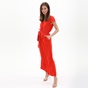 ATTRATTIVO-Γυναικεία ολόσωμη φόρμα ATTRATTIVO 9916270 πορτοκαλί