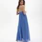 ATTRATTIVO-Γυναικείο maxi φόρεμα ATTRATTIVO 9916867 μπλε μοβ