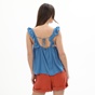 ATTRATTIVO-Γυναικεία αμάνικη μπλούζα ATTRATTIVO 9916879 μπλε