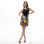 ATTRATTIVO-Γυναικεία mini φούστα ATTRATTIVO 9917088 πολύχρωμη