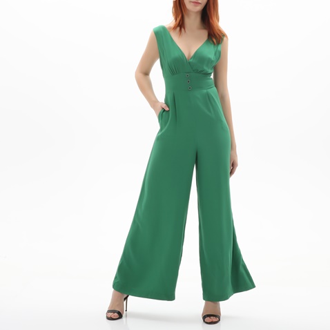 ATTRATTIVO-Γυναικεία ολόσωμη φόρμα ATTRATTIVO 91349103 πράσινη