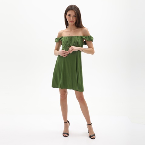 ATTRATTIVO-Γυναικείο mini φόρεμα ATTRATTIVO 91349774 πράσινο