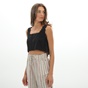 ATTRATTIVO-Γυναικείο cropped top ATTRATTIVO 9916366 μαύρο