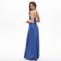 ATTRATTIVO-Γυναικείο μακρύ φόρεμα cut out ATTRATTIVO 91064757 μπλε