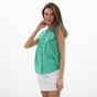 ATTRATTIVO-Γυναικείο αμάνικο πουκάμισο ATTRATTIVO 9916367 πράσινο