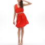 ATTRATTIVO-Γυναικείο mini φόρεμα ATTRATTIVO 9916369 πορτοκαλί