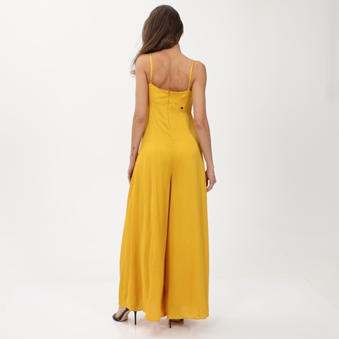 ATTRATTIVO-Γυναικεία ολόσωμη φόρμα ATTRATTIVO 91153008 κίτρινη