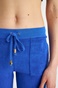 SUGARFREE-Γυναικείο πετσετέ παντελόνι φόρμας SUGARFREE 23811003 μπλε