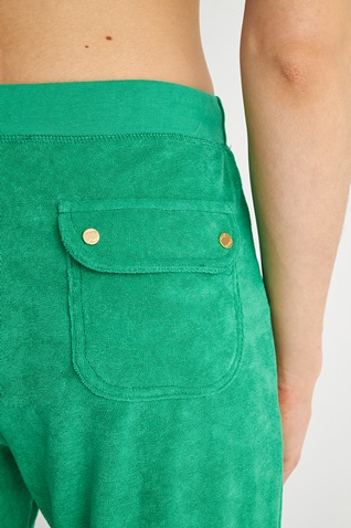SUGARFREE-Γυναικείο πετσετέ παντελόνι φόρμας SUGARFREE 23811004 πράσινο