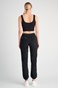 SUGARFREE-Γυναικείο πετσετέ παντελόνι φόρμας SUGARFREE 23811005 μαύρο