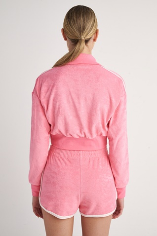 SUGARFREE-Γυναικεία κοντή πετσετέ ζακέτα SUGARFREE 23813170 ροζ