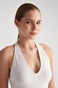 SUGARFREE-Γυναικεία ολόσωμη πετσετέ φόρμα SUGARFREE 23817158 λευκή