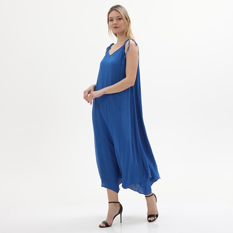 'ALE-Γυναικείο maxi φόρεμα 'ALE 81358808 μπλε