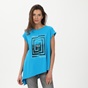 'ALE-Γυναικείο t-shirt 'ALE 8916590 τιρκουάζ