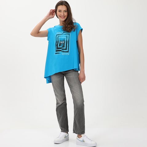 'ALE-Γυναικείο t-shirt 'ALE 8916590 τιρκουάζ
